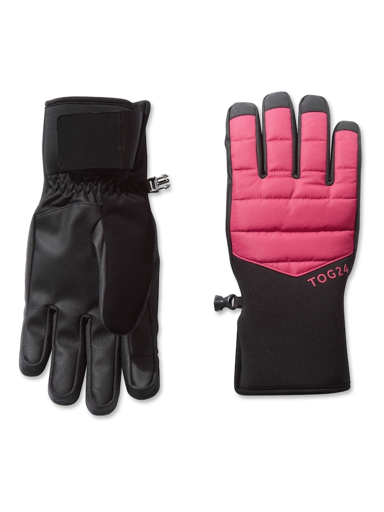 Tog 24 Pink Adventure Ski Gloves - Image 3 of 3