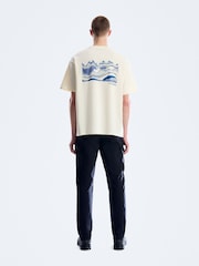 Berghaus Cream Geo Mountain T-Shirt - Image 4 of 6