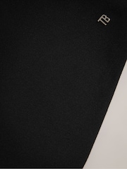 Ted Baker Black 3/4 Sleeve Crop Jacket - Image 4 of 4