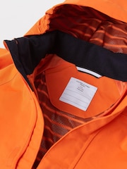 Polarn O. Pyret Blue Waterproof Shell Coat - Image 6 of 10
