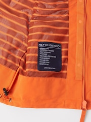 Polarn O. Pyret Blue Waterproof Shell Coat - Image 8 of 10