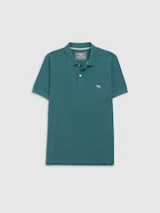Rodd & Gunn Teal Green The Gunn Polo Shirt - Image 3 of 3