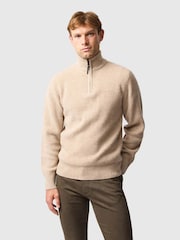 Rodd & Gunn Natural Robbies Road Knit Jumper - Image 1 of 5