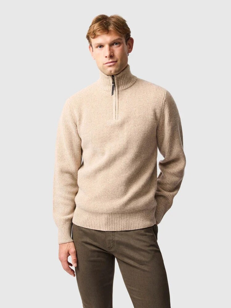 Rodd & Gunn Natural Robbies Road Knit Jumper - Image 1 of 5 Rodd & Gunn Natural Robbies Road Knit Jumper - Image 1 of 5