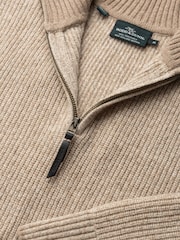 Rodd & Gunn Natural Robbies Road Knit Jumper - Image 5 of 5
