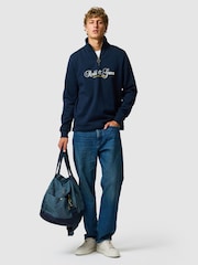 Rodd & Gunn Blue Jubilee Sweat Top - Image 3 of 5