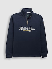 Rodd & Gunn Blue Jubilee Sweat Top - Image 4 of 5