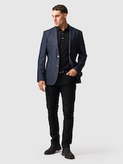 Rodd & Gunn Black Masons Flat Knit Polo Shirt - Image 3 of 5