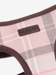 Barbour® Pink Tartan Dog Harness - Image 4 of 7