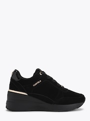 Carvela Black Divina Trainers - Image 1 of 4