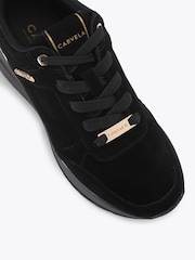 Carvela Black Divina Trainers - Image 3 of 4