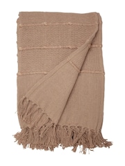 furn. Pink Motti Throw - Image 2 of 3