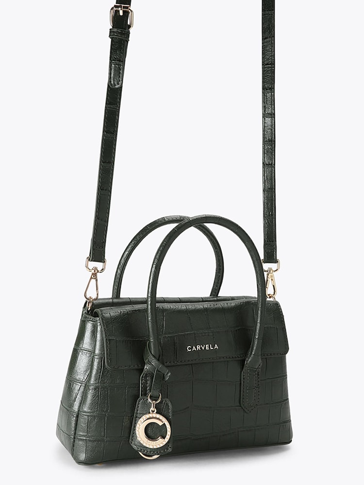 Зеленый - Carvela Arenella Croc Mini Tote Bag - Изображение 2 4