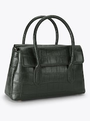 Зеленый - Carvela Arenella Croc Mini Tote Bag - Изображение 3 4