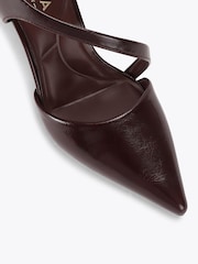 Carvela Red Symmetry Court Shoes - Image 4 of 4