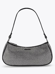 Carvela Black Brando Embellished Shoulder Bag - Image 1 of 4