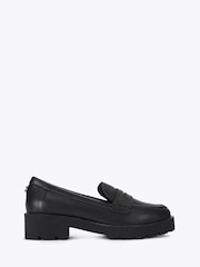 Carvela Snap Chunky Leather Loafer Shoes - 4суретінің 1 суреті