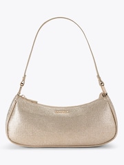 Carvela Gold Brando Embellished Shoulder Bag - Image 1 of 4