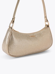 Carvela Gold Brando Embellished Shoulder Bag - Image 2 of 4