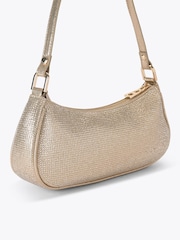 Carvela Gold Brando Embellished Shoulder Bag - Image 3 of 4