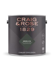 Craig & Rose Green Chalky Emulsion Angelica 2.5Lt Paint - Image 2 of 2