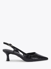 Carvela Black Alina Sling Heeled Shoes - Image 1 of 4