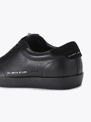 Kurt Geiger London Black Strand Leather Trainers - Image 3 of 4