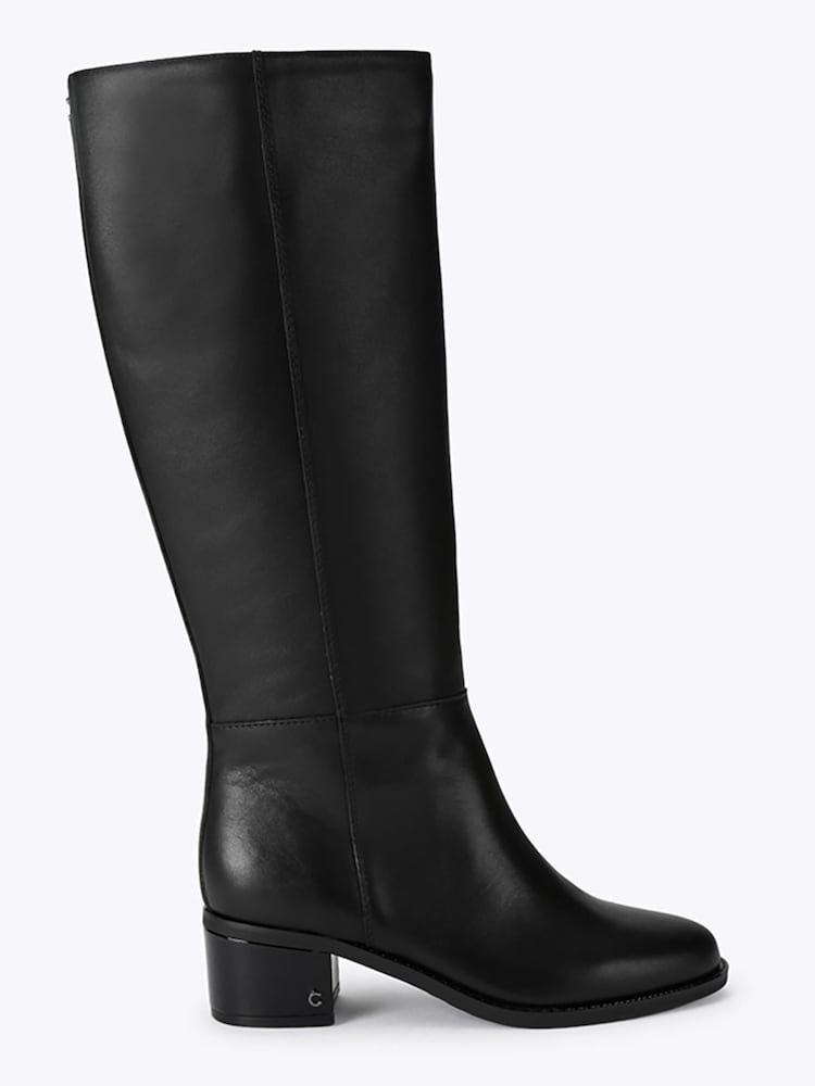 Carvela Black Contino Knee Boots - Image 1 of 4 Carvela Black Contino Knee Boots - Image 1 of 4