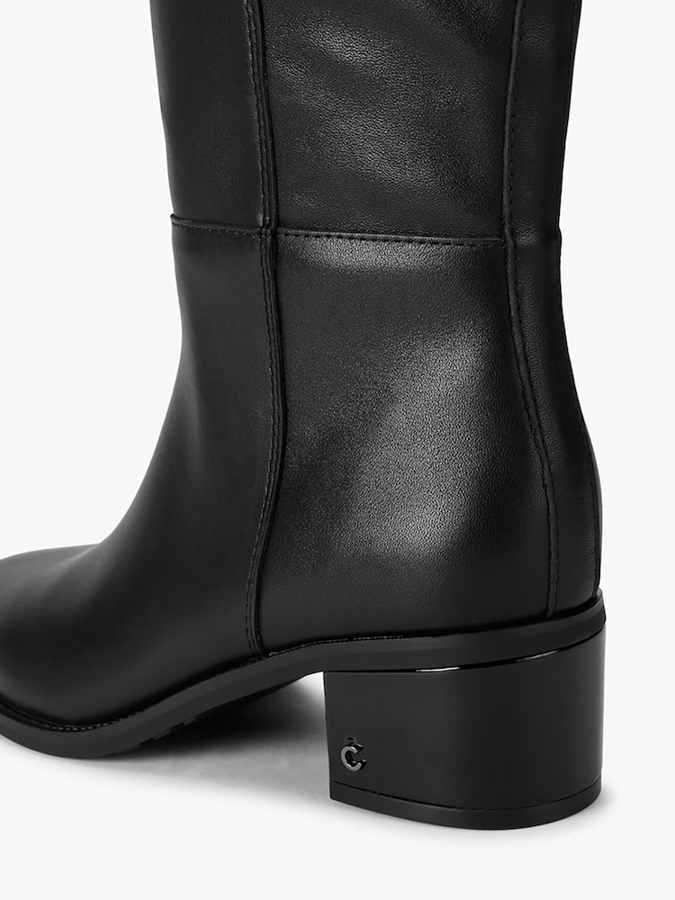 Carvela Black Contino Knee Boots - Image 4 of 4 Carvela Black Contino Knee Boots - Image 4 of 4