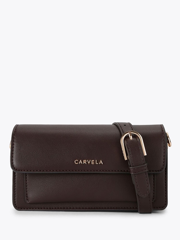 rjava - Mini torba za čez ramo Carvela Fernanda - Slika 1 iz 4