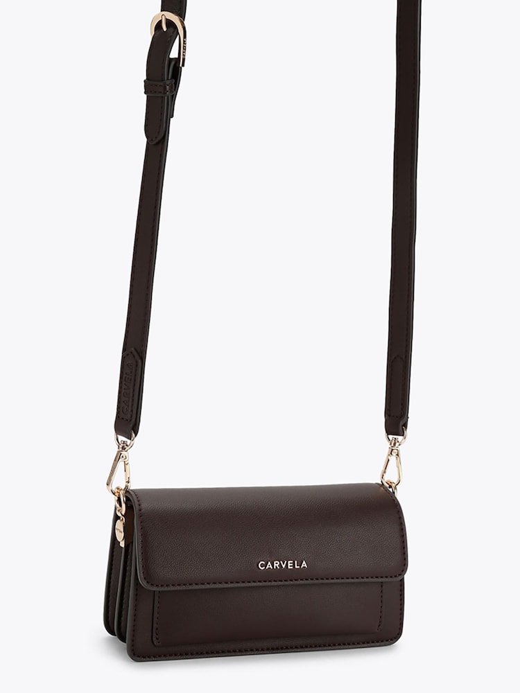 rjava - Mini torba za čez ramo Carvela Fernanda - Slika 2 iz 4