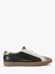 Kurt Geiger London Black/Brown Strand Leather Trainers - Image 1 of 4