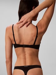 Calvin Klein Black Thong - Perfectly Fit Lace - Image 6 of 7