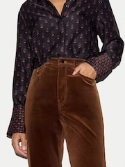 Jigsaw Brown Clive Cord Trousers - Image 2 of 4