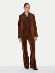 Jigsaw Brown Clive Cord Trousers - Image 3 of 4