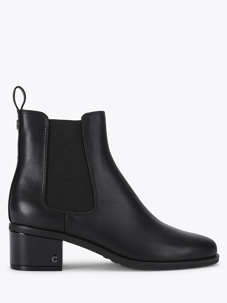 Carvela Black Contino Leather Ankle Boots - Image 1 of 4 Carvela Black Contino Leather Ankle Boots - Image 1 of 4