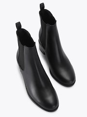 Carvela Black Contino Leather Ankle Boots - Image 2 of 4