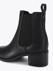 Carvela Black Contino Leather Ankle Boots - Image 3 of 4