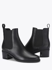 Carvela Black Contino Leather Ankle Boots - Image 4 of 4
