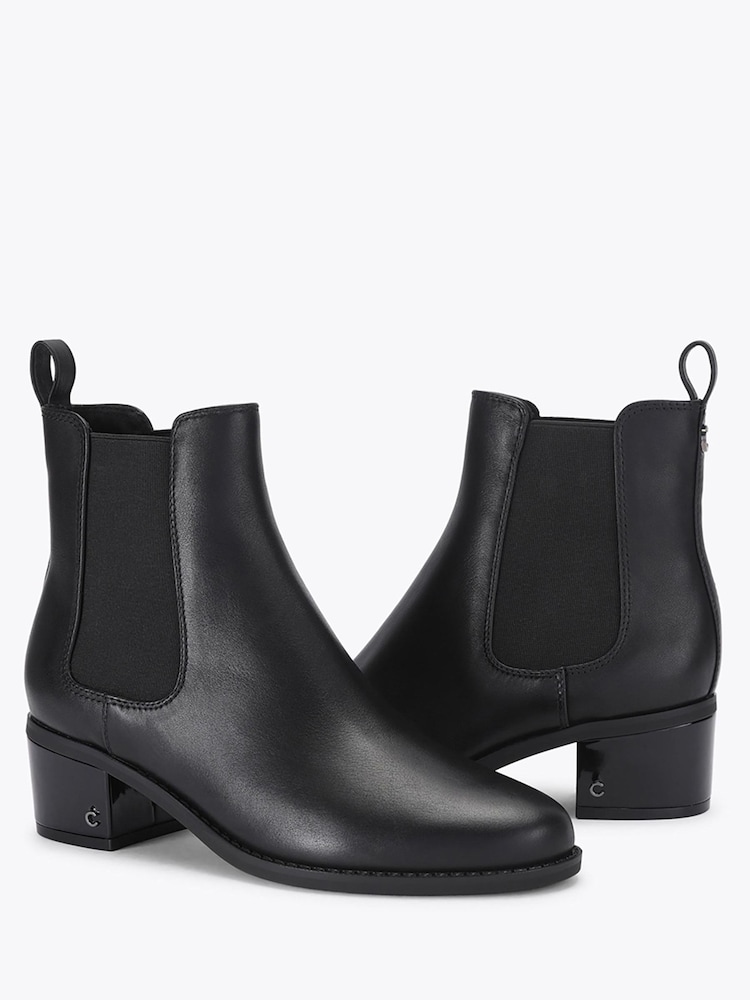 Carvela Black Contino Leather Ankle Boots - Image 4 of 4 Carvela Black Contino Leather Ankle Boots - Image 4 of 4