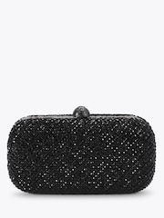 블랙 - Carvela Cecilia Embellished Clutch Bag - 4의 이미지 1
