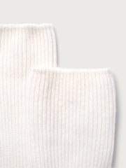 Weiß - The White Company Schlafsocken aus Kaschmir - Bild 2 von 2