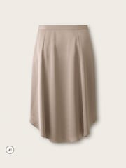 The White Company Natural Curved Hem Skirt - Image 5 of 5