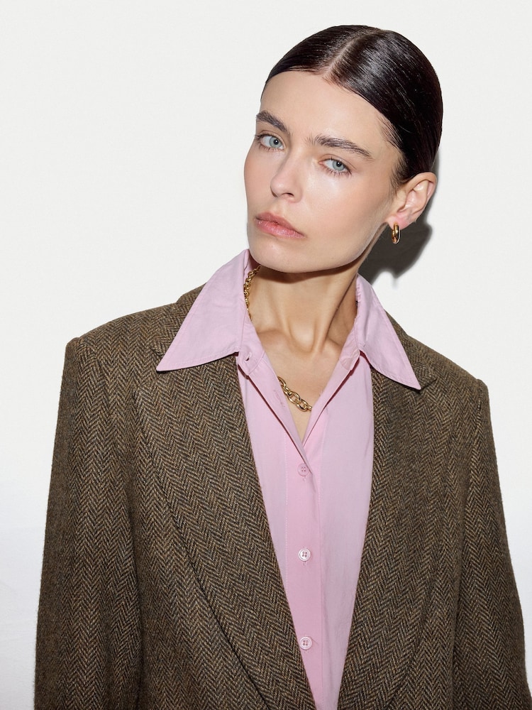 Jigsaw Green Wool Langford Jacket - Image 6 of 6 Jigsaw Green Wool Langford Jacket - Image 6 of 6