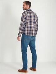 M&Co Natural Check Shirt - Image 2 of 3