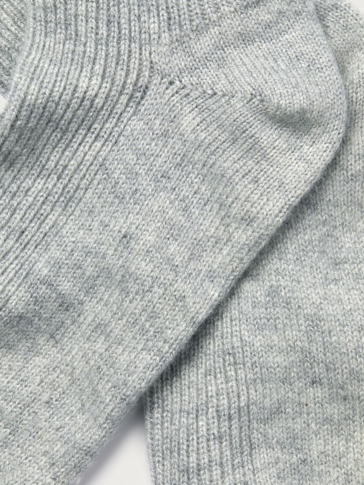 Grau - The White Company Schlafsocken aus Kaschmir - Bild 2 von 2 Grau - The White Company Schlafsocken aus Kaschmir - Bild 2 von 2