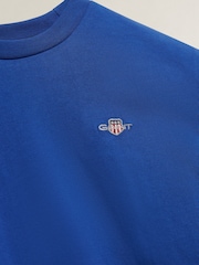 GANT Dark Blue Shield Short Sleeve T-Shirt - Image 2 of 2