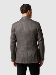 Rodd & Gunn Dark Grey The Cascades Sports Fit Jacket - Image 2 of 5