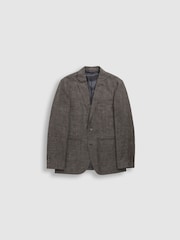 Rodd & Gunn Dark Grey The Cascades Sports Fit Jacket - Image 5 of 5