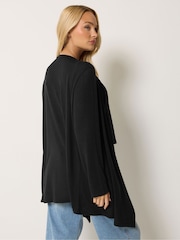 M&Co Black Waterfall Cardigan - Image 3 of 6